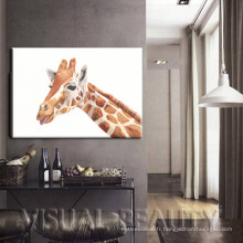 Le plus récent design de l&#39;illustration abstraite de peinture de girafe